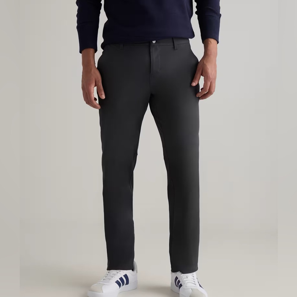 Quince Men's Steel Gray Commuter Pant